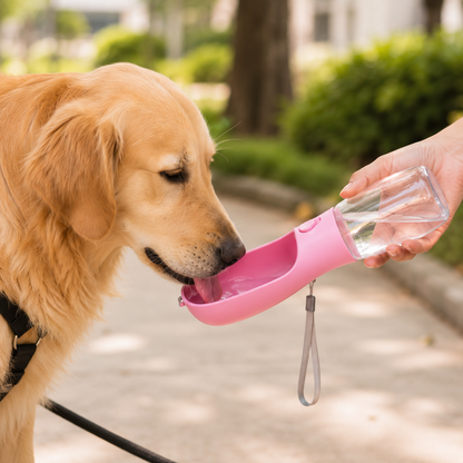 Furlo Pawsip | Dog Water Bottle With Bowl & Food Container